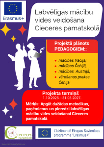 Erasmus + projekts